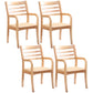 Traditional 20'' Wide Wood Dining Arm Chair Ladder Back Chair for Home Use Wood 4 Piece Set Clearhalo ' kitchen&dining_furn' 'Dining Chairs' 'Dining Tables & Seating' 'dining_chair' 'furn' 'furn_dining_chair' 'Furniture' 'furniture_dining_chair' 'Kitchen & Dining Furniture' 'kitchen' 3574249