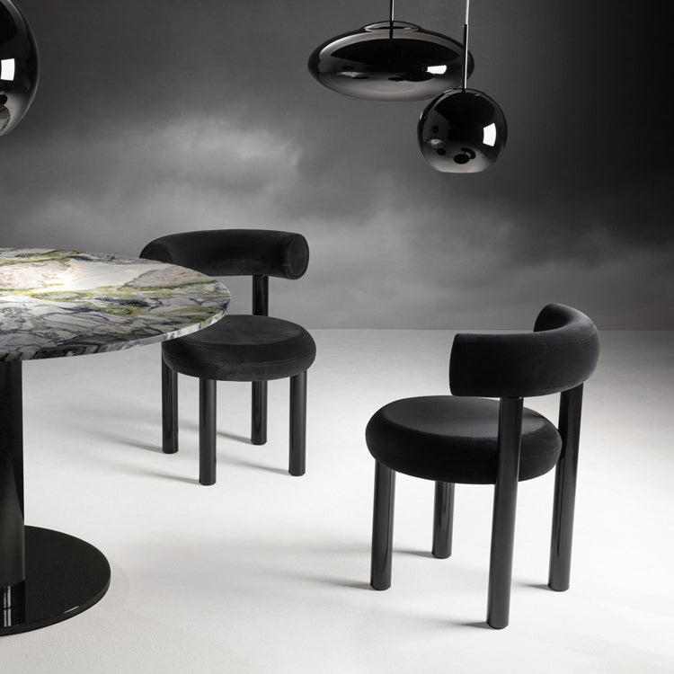 Minimalist Opening Back Dining Side Chair Metal Kitchen Dining Side Chair Clearhalo ' kitchen&dining_furn' 'Dining Chairs' 'Dining Tables & Seating' 'dining_chair' 'furn' 'furn_dining_chair' 'Furniture' 'furniture_dining_chair' 'Kitchen & Dining Furniture' 'kitchen' 3574354