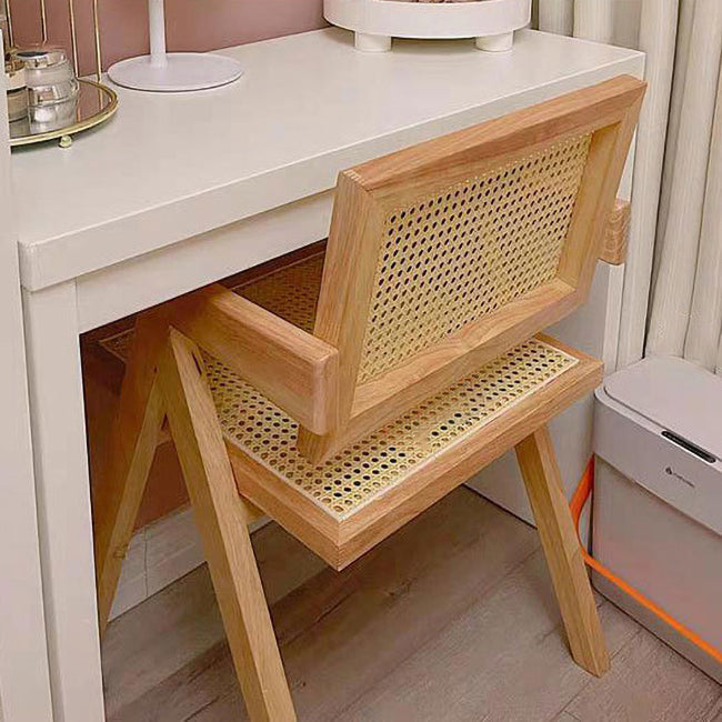 Contemporary Solid Wood Dining Room Chair Set Open Back Dining Arm Chair Clearhalo ' kitchen&dining_furn' 'Dining Chairs' 'Dining Tables & Seating' 'dining_chair' 'furn' 'furn_dining_chair' 'Furniture' 'furniture_dining_chair' 'Kitchen & Dining Furniture' 'kitchen' 3574486