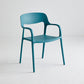 Plastic Stackable Dining Chair Contemporary Design Multicolor Arm Chair Blue 1 Piece Clearhalo ' kitchen&dining_furn' 'Dining Chairs' 'Dining Tables & Seating' 'dining_chair' 'furn' 'furn_dining_chair' 'Furniture' 'furniture_dining_chair' 'Kitchen & Dining Furniture' 'kitchen' 3574550