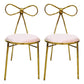 Glam Style Metal Side Chair Open Back Dining Chair with Gold Legs for Home Use Light Pink 2 Piece Set Clearhalo ' kitchen&dining_furn' 'Dining Chairs' 'Dining Tables & Seating' 'dining_chair' 'furn' 'furn_dining_chair' 'Furniture' 'furniture_dining_chair' 'Kitchen & Dining Furniture' 'kitchen' 3574601