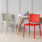Nordic Style Armless Plastic Dining Room Chairs Open Back Dining Side Chair Clearhalo ' kitchen&dining_furn' 'Dining Chairs' 'Dining Tables & Seating' 'dining_chair' 'furn' 'furn_dining_chair' 'Furniture' 'furniture_dining_chair' 'Kitchen & Dining Furniture' 'kitchen' 3574692