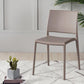 Nordic Style Armless Plastic Dining Room Chairs Open Back Dining Side Chair Clearhalo ' kitchen&dining_furn' 'Dining Chairs' 'Dining Tables & Seating' 'dining_chair' 'furn' 'furn_dining_chair' 'Furniture' 'furniture_dining_chair' 'Kitchen & Dining Furniture' 'kitchen' 3574697