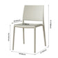 Nordic Style Armless Plastic Dining Room Chairs Open Back Dining Side Chair Clearhalo ' kitchen&dining_furn' 'Dining Chairs' 'Dining Tables & Seating' 'dining_chair' 'furn' 'furn_dining_chair' 'Furniture' 'furniture_dining_chair' 'Kitchen & Dining Furniture' 'kitchen' 3574708