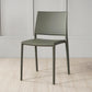 Nordic Style Armless Plastic Dining Room Chairs Open Back Dining Side Chair Green 1 Piece Clearhalo ' kitchen&dining_furn' 'Dining Chairs' 'Dining Tables & Seating' 'dining_chair' 'furn' 'furn_dining_chair' 'Furniture' 'furniture_dining_chair' 'Kitchen & Dining Furniture' 'kitchen' 3574721