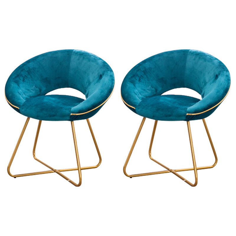 Minimalist Metal Kitchen Dining Side Chair Opening Back Dining Side Chair Lake Green 2 Piece Set Clearhalo ' kitchen&dining_furn' 'Dining Chairs' 'Dining Tables & Seating' 'dining_chair' 'furn' 'furn_dining_chair' 'Furniture' 'furniture_dining_chair' 'Kitchen & Dining Furniture' 'kitchen' 3574742