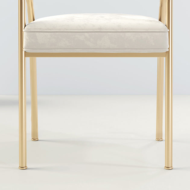 Flannel Scandinavian Restaurant Arm Chair Open Multi-color Dining Chair Clearhalo ' kitchen&dining_furn' 'Dining Chairs' 'Dining Tables & Seating' 'dining_chair' 'furn' 'furn_dining_chair' 'Furniture' 'furniture_dining_chair' 'Kitchen & Dining Furniture' 'kitchen' 3574767