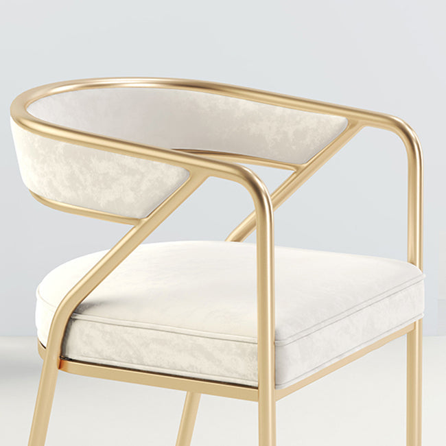 Flannel Scandinavian Restaurant Arm Chair Open Multi-color Dining Chair Clearhalo ' kitchen&dining_furn' 'Dining Chairs' 'Dining Tables & Seating' 'dining_chair' 'furn' 'furn_dining_chair' 'Furniture' 'furniture_dining_chair' 'Kitchen & Dining Furniture' 'kitchen' 3574770