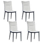 Home Scandinavian Side Chair Indoor Solid Back Metal Dining Room Chair Grey 4 Piece Set Clearhalo ' kitchen&dining_furn' 'Dining Chairs' 'Dining Tables & Seating' 'dining_chair' 'furn' 'furn_dining_chair' 'Furniture' 'furniture_dining_chair' 'Kitchen & Dining Furniture' 'kitchen' 3574833