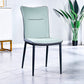 Home Scandinavian Side Chair Indoor Solid Back Metal Dining Room Chair Green 1 Piece Clearhalo ' kitchen&dining_furn' 'Dining Chairs' 'Dining Tables & Seating' 'dining_chair' 'furn' 'furn_dining_chair' 'Furniture' 'furniture_dining_chair' 'Kitchen & Dining Furniture' 'kitchen' 3574834