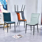 Home Scandinavian Side Chair Indoor Solid Back Metal Dining Room Chair Clearhalo ' kitchen&dining_furn' 'Dining Chairs' 'Dining Tables & Seating' 'dining_chair' 'furn' 'furn_dining_chair' 'Furniture' 'furniture_dining_chair' 'Kitchen & Dining Furniture' 'kitchen' 3574835