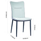 Home Scandinavian Side Chair Indoor Solid Back Metal Dining Room Chair Clearhalo ' kitchen&dining_furn' 'Dining Chairs' 'Dining Tables & Seating' 'dining_chair' 'furn' 'furn_dining_chair' 'Furniture' 'furniture_dining_chair' 'Kitchen & Dining Furniture' 'kitchen' 3574847