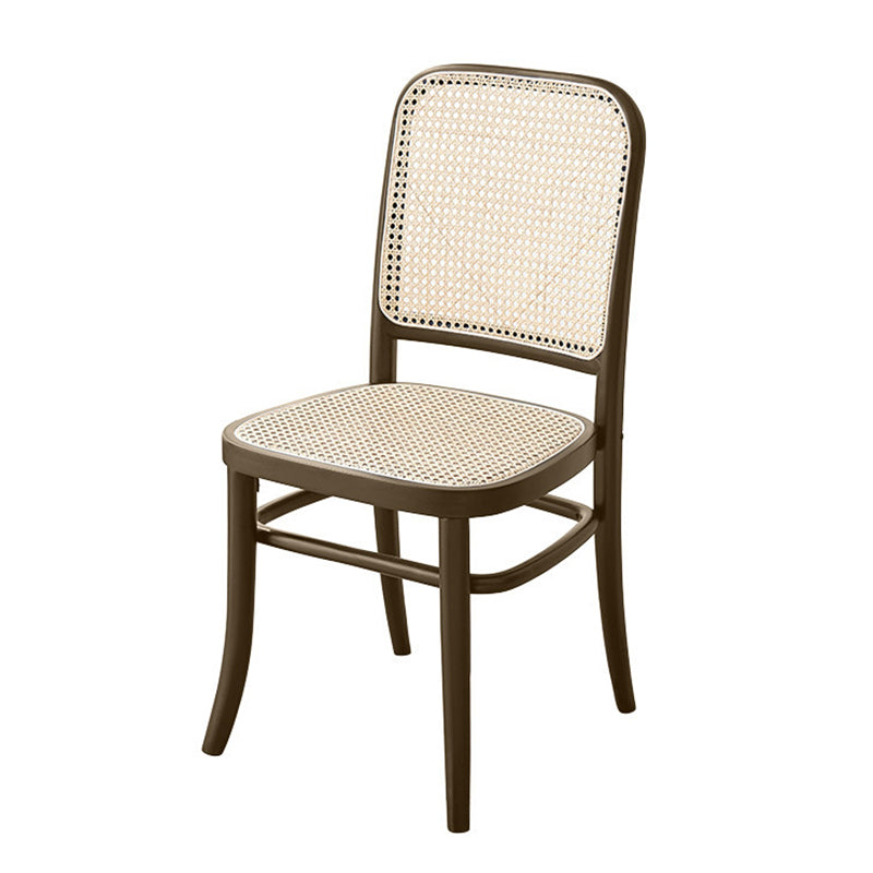 Modern Solid Wood Kitchen Dining Side Chair Opening Back Dining Side Chair Clearhalo ' kitchen&dining_furn' 'Dining Chairs' 'Dining Tables & Seating' 'dining_chair' 'furn' 'furn_dining_chair' 'Furniture' 'furniture_dining_chair' 'Kitchen & Dining Furniture' 'kitchen' 3574902