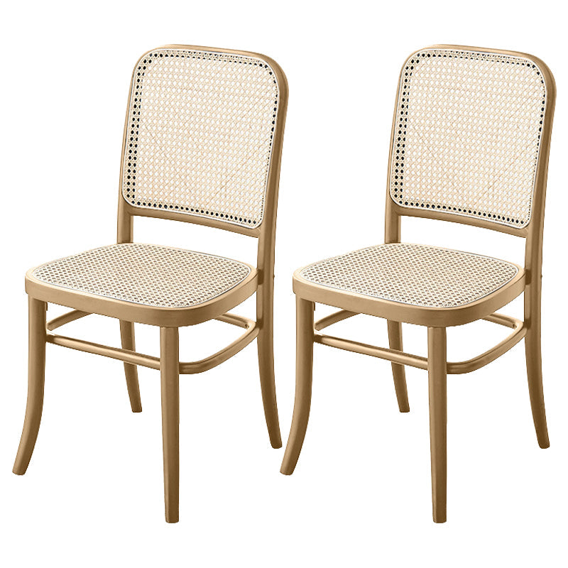 Modern Solid Wood Kitchen Dining Side Chair Opening Back Dining Side Chair Natural 2 Piece Set Clearhalo ' kitchen&dining_furn' 'Dining Chairs' 'Dining Tables & Seating' 'dining_chair' 'furn' 'furn_dining_chair' 'Furniture' 'furniture_dining_chair' 'Kitchen & Dining Furniture' 'kitchen' 3574906