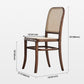 Modern Solid Wood Kitchen Dining Side Chair Opening Back Dining Side Chair Clearhalo ' kitchen&dining_furn' 'Dining Chairs' 'Dining Tables & Seating' 'dining_chair' 'furn' 'furn_dining_chair' 'Furniture' 'furniture_dining_chair' 'Kitchen & Dining Furniture' 'kitchen' 3574912