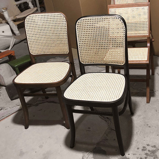 Modern Solid Wood Kitchen Dining Side Chair Opening Back Dining Side Chair Clearhalo ' kitchen&dining_furn' 'Dining Chairs' 'Dining Tables & Seating' 'dining_chair' 'furn' 'furn_dining_chair' 'Furniture' 'furniture_dining_chair' 'Kitchen & Dining Furniture' 'kitchen' 3574914