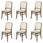 Modern Solid Wood Kitchen Dining Side Chair Opening Back Dining Side Chair Walnut 6 Piece Set Clearhalo ' kitchen&dining_furn' 'Dining Chairs' 'Dining Tables & Seating' 'dining_chair' 'furn' 'furn_dining_chair' 'Furniture' 'furniture_dining_chair' 'Kitchen & Dining Furniture' 'kitchen' 3574915