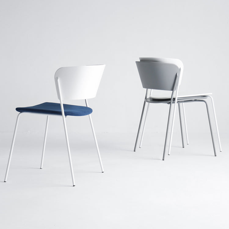 Contemporary Dining Chair Open Back Side Chair with Metal Legs for Home Use Clearhalo ' kitchen&dining_furn' 'Dining Chairs' 'Dining Tables & Seating' 'dining_chair' 'furn' 'furn_dining_chair' 'Furniture' 'furniture_dining_chair' 'Kitchen & Dining Furniture' 'kitchen' 3574970