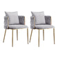 Scandinavian Bedroom Velvet Side Chair Light Color Solid Back Dining Chair Light Gray 2 Piece Set Clearhalo ' kitchen&dining_furn' 'Dining Chairs' 'Dining Tables & Seating' 'dining_chair' 'furn' 'furn_dining_chair' 'Furniture' 'furniture_dining_chair' 'Kitchen & Dining Furniture' 'kitchen' 3575015