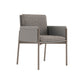 Faux Leather Contemporary Dining Room Chair Matte Finish Solid Back Dining Arm Chair Grey 1 Piece Clearhalo ' kitchen&dining_furn' 'Dining Chairs' 'Dining Tables & Seating' 'dining_chair' 'furn' 'furn_dining_chair' 'Furniture' 'furniture_dining_chair' 'Kitchen & Dining Furniture' 'kitchen' 3575036