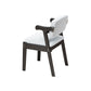 Glam Style Rubberwood Chairs Open Back Arm Dining Room Kitchen Chair Set Black 1 Piece Clearhalo ' kitchen&dining_furn' 'Dining Chairs' 'Dining Tables & Seating' 'dining_chair' 'furn' 'furn_dining_chair' 'Furniture' 'furniture_dining_chair' 'Kitchen & Dining Furniture' 'kitchen' 3575175