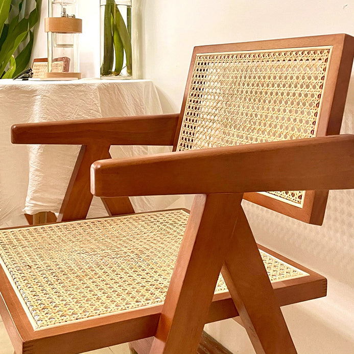 Wooden Dining Side Chairs Modern Indoor-Outdoor Open Back Dining Chair, 20'' Wide Clearhalo ' kitchen&dining_furn' 'Dining Chairs' 'Dining Tables & Seating' 'dining_chair' 'furn' 'furn_dining_chair' 'Furniture' 'furniture_dining_chair' 'Kitchen & Dining Furniture' 'kitchen' 3575251