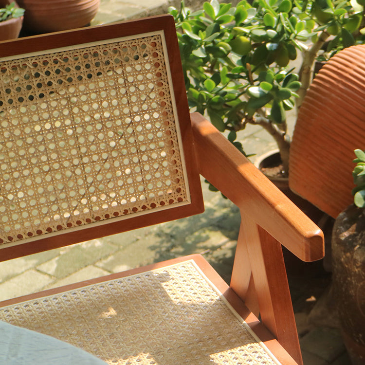 Wooden Dining Side Chairs Modern Indoor-Outdoor Open Back Dining Chair, 20'' Wide Clearhalo ' kitchen&dining_furn' 'Dining Chairs' 'Dining Tables & Seating' 'dining_chair' 'furn' 'furn_dining_chair' 'Furniture' 'furniture_dining_chair' 'Kitchen & Dining Furniture' 'kitchen' 3575255