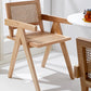 Wooden Dining Side Chairs Modern Indoor-Outdoor Open Back Dining Chair, 20'' Wide Clearhalo ' kitchen&dining_furn' 'Dining Chairs' 'Dining Tables & Seating' 'dining_chair' 'furn' 'furn_dining_chair' 'Furniture' 'furniture_dining_chair' 'Kitchen & Dining Furniture' 'kitchen' 3575272