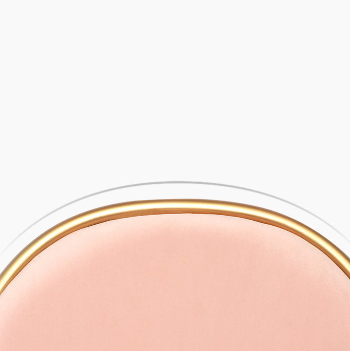 Glam Style Metal Side Chair Matte Finish Solid Back Dining Chair for Home Use Clearhalo ' kitchen&dining_furn' 'Dining Chairs' 'Dining Tables & Seating' 'dining_chair' 'furn' 'furn_dining_chair' 'Furniture' 'furniture_dining_chair' 'Kitchen & Dining Furniture' 'kitchen' 3575294