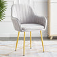 Scandinavian Dining Arm Chair Solid Back Side Chair with Metal Legs for Home Use Grey 1 Piece Brass Gold Clearhalo ' kitchen&dining_furn' 'Dining Chairs' 'Dining Tables & Seating' 'dining_chair' 'furn' 'furn_dining_chair' 'Furniture' 'furniture_dining_chair' 'Kitchen & Dining Furniture' 'kitchen' 3575381
