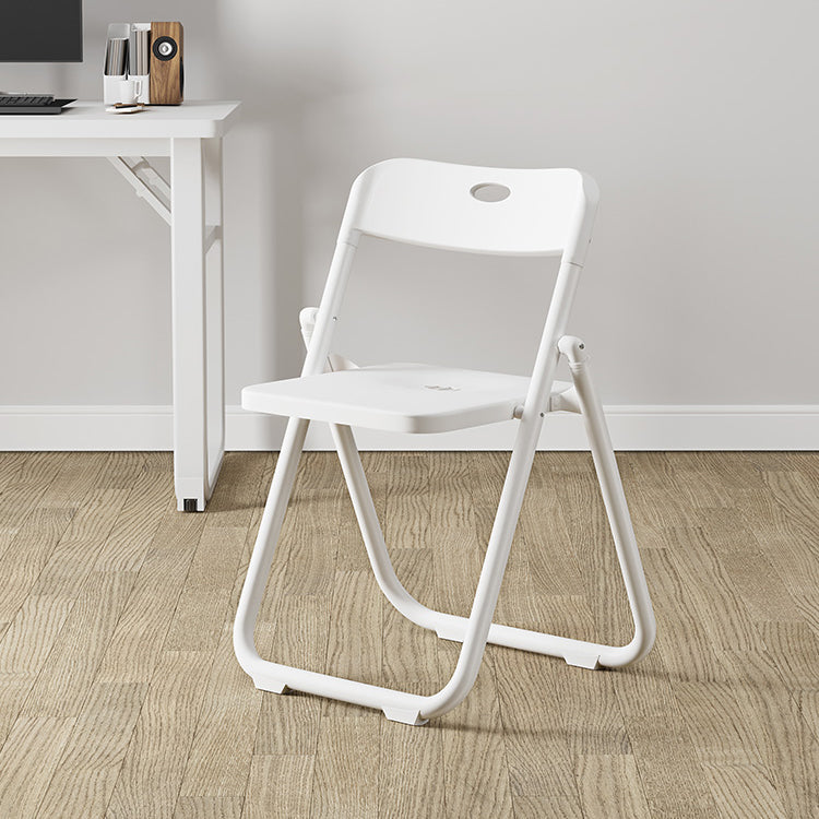 Contemporary Plastic Dining Chair Open Back Chair with 4 Legs for Home Use White 1 Piece Clearhalo ' kitchen&dining_furn' 'Dining Chairs' 'Dining Tables & Seating' 'dining_chair' 'furn' 'furn_dining_chair' 'Furniture' 'furniture_dining_chair' 'Kitchen & Dining Furniture' 'kitchen' 3575583