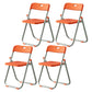 Contemporary Plastic Dining Chair Open Back Chair with 4 Legs for Home Use Orange 4 Piece Set Clearhalo ' kitchen&dining_furn' 'Dining Chairs' 'Dining Tables & Seating' 'dining_chair' 'furn' 'furn_dining_chair' 'Furniture' 'furniture_dining_chair' 'Kitchen & Dining Furniture' 'kitchen' 3575597