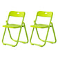 Contemporary Plastic Dining Chair Open Back Chair with 4 Legs for Home Use Olive Green 2 Piece Set Clearhalo ' kitchen&dining_furn' 'Dining Chairs' 'Dining Tables & Seating' 'dining_chair' 'furn' 'furn_dining_chair' 'Furniture' 'furniture_dining_chair' 'Kitchen & Dining Furniture' 'kitchen' 3575601
