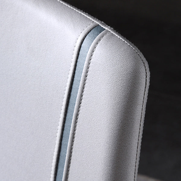 Contemporary Home Side Chair Solid Back Upholstered Wood Dining Room Chair Clearhalo ' kitchen&dining_furn' 'Dining Chairs' 'Dining Tables & Seating' 'dining_chair' 'furn' 'furn_dining_chair' 'Furniture' 'furniture_dining_chair' 'Kitchen & Dining Furniture' 'kitchen' 3575644