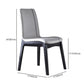 Contemporary Home Side Chair Solid Back Upholstered Wood Dining Room Chair Clearhalo ' kitchen&dining_furn' 'Dining Chairs' 'Dining Tables & Seating' 'dining_chair' 'furn' 'furn_dining_chair' 'Furniture' 'furniture_dining_chair' 'Kitchen & Dining Furniture' 'kitchen' 3575652