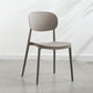 Glam Style Plastic Side Chair Matte Finish Open Back Dining Chair for Home Grey 1 Piece Clearhalo ' kitchen&dining_furn' 'Dining Chairs' 'Dining Tables & Seating' 'dining_chair' 'furn' 'furn_dining_chair' 'Furniture' 'furniture_dining_chair' 'Kitchen & Dining Furniture' 'kitchen' 3575688