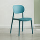 Glam Style Plastic Side Chair Matte Finish Open Back Dining Chair for Home Blue 1 Piece Clearhalo ' kitchen&dining_furn' 'Dining Chairs' 'Dining Tables & Seating' 'dining_chair' 'furn' 'furn_dining_chair' 'Furniture' 'furniture_dining_chair' 'Kitchen & Dining Furniture' 'kitchen' 3575698