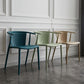Multicolor Plastic Dining Armchair Contemporary Style Chair for Dining Room Clearhalo ' kitchen&dining_furn' 'Dining Chairs' 'Dining Tables & Seating' 'dining_chair' 'furn' 'furn_dining_chair' 'Furniture' 'furniture_dining_chair' 'Kitchen & Dining Furniture' 'kitchen' 3575710