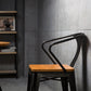Industrial Dining Arm Chair Slat Back Side Chair with 4 Metal Legs for Home Clearhalo ' kitchen&dining_furn' 'Dining Chairs' 'Dining Tables & Seating' 'dining_chair' 'furn' 'furn_dining_chair' 'Furniture' 'furniture_dining_chair' 'Kitchen & Dining Furniture' 'kitchen' 3575756