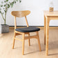 Contemporary Wooden Indoor Open Back Dining Side Chair of 16'' Wide Dining Chair Black 1 Piece Natural Wood Clearhalo ' kitchen&dining_furn' 'Dining Chairs' 'Dining Tables & Seating' 'dining_chair' 'furn' 'furn_dining_chair' 'Furniture' 'furniture_dining_chair' 'Kitchen & Dining Furniture' 'kitchen' 3575772