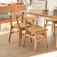 Contemporary Wooden Indoor Open Back Dining Side Chair of 16'' Wide Dining Chair Clearhalo ' kitchen&dining_furn' 'Dining Chairs' 'Dining Tables & Seating' 'dining_chair' 'furn' 'furn_dining_chair' 'Furniture' 'furniture_dining_chair' 'Kitchen & Dining Furniture' 'kitchen' 3575786