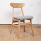 Contemporary Wooden Indoor Open Back Dining Side Chair of 16'' Wide Dining Chair Grey 1 Piece Natural Wood Clearhalo ' kitchen&dining_furn' 'Dining Chairs' 'Dining Tables & Seating' 'dining_chair' 'furn' 'furn_dining_chair' 'Furniture' 'furniture_dining_chair' 'Kitchen & Dining Furniture' 'kitchen' 3575801