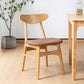Contemporary Wooden Indoor Open Back Dining Side Chair of 16'' Wide Dining Chair Brown 1 Piece Natural Wood Clearhalo ' kitchen&dining_furn' 'Dining Chairs' 'Dining Tables & Seating' 'dining_chair' 'furn' 'furn_dining_chair' 'Furniture' 'furniture_dining_chair' 'Kitchen & Dining Furniture' 'kitchen' 3575819