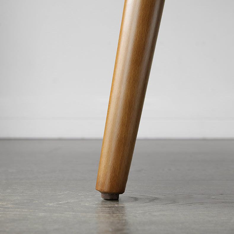 Contemporary Dining Chair Open Back Side Chair with 4 Wood Legs for Home Use Clearhalo ' kitchen&dining_furn' 'Dining Chairs' 'Dining Tables & Seating' 'dining_chair' 'furn' 'furn_dining_chair' 'Furniture' 'furniture_dining_chair' 'Kitchen & Dining Furniture' 'kitchen' 3575833