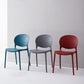 Nordic Plastic Open Back Dining Side Chair 32"H Dining Chair with 4 Legs for Restaurant Clearhalo ' kitchen&dining_furn' 'Dining Chairs' 'Dining Tables & Seating' 'dining_chair' 'furn' 'furn_dining_chair' 'Furniture' 'furniture_dining_chair' 'Kitchen & Dining Furniture' 'kitchen' 3575988