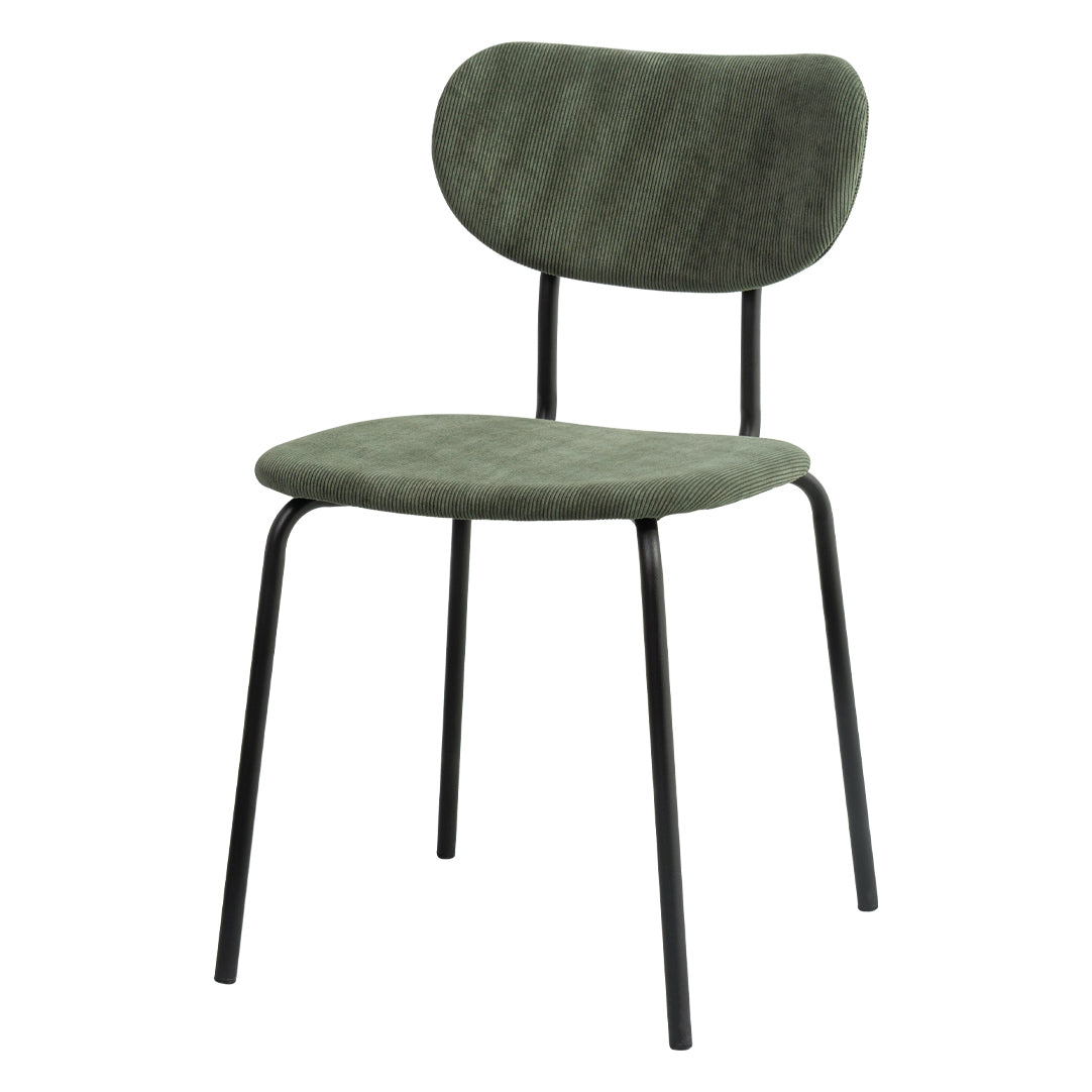 Design Metal Dining Side Chairs Glam Style Open Back Side Chair for Home Use Green 1 Piece Clearhalo ' kitchen&dining_furn' 'Dining Chairs' 'Dining Tables & Seating' 'dining_chair' 'furn' 'furn_dining_chair' 'Furniture' 'furniture_dining_chair' 'Kitchen & Dining Furniture' 'kitchen' 3576011
