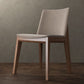Scandinavian Oak Parsons Side Chair Linen Dining Chair with Natural Legs Clearhalo ' kitchen&dining_furn' 'Dining Chairs' 'Dining Tables & Seating' 'dining_chair' 'furn' 'furn_dining_chair' 'Furniture' 'furniture_dining_chair' 'Kitchen & Dining Furniture' 'kitchen' 3576023