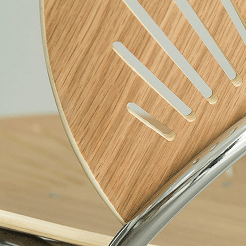 Metal Contemporary Style Kitchen Chair Open Back Side Dining Chairs Set Clearhalo ' kitchen&dining_furn' 'Dining Chairs' 'Dining Tables & Seating' 'dining_chair' 'furn' 'furn_dining_chair' 'Furniture' 'furniture_dining_chair' 'Kitchen & Dining Furniture' 'kitchen' 3576229