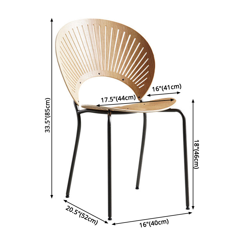Metal Contemporary Style Kitchen Chair Open Back Side Dining Chairs Set Clearhalo ' kitchen&dining_furn' 'Dining Chairs' 'Dining Tables & Seating' 'dining_chair' 'furn' 'furn_dining_chair' 'Furniture' 'furniture_dining_chair' 'Kitchen & Dining Furniture' 'kitchen' 3576237