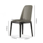 Nordic Style Side Solid Dining Room Chair Leather Parsons Chair for Home Use Clearhalo ' kitchen&dining_furn' 'Dining Chairs' 'Dining Tables & Seating' 'dining_chair' 'furn' 'furn_dining_chair' 'Furniture' 'furniture_dining_chair' 'Kitchen & Dining Furniture' 'kitchen' 3576302
